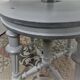 Antique piano stool