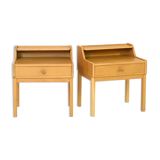 Nordic oak nightstands