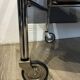 ADT Mobile Bar Cart / Serving Trolley — Chrome & Wood-Effect, 1970s Germany