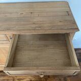 Rustic Buffet Raw Wood