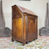 Louis XIV Period 18th Century Oak Sloping Desk