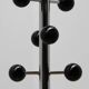 Designer stainless steel coat rack