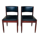 Pair of Scandinavian chairs 1960