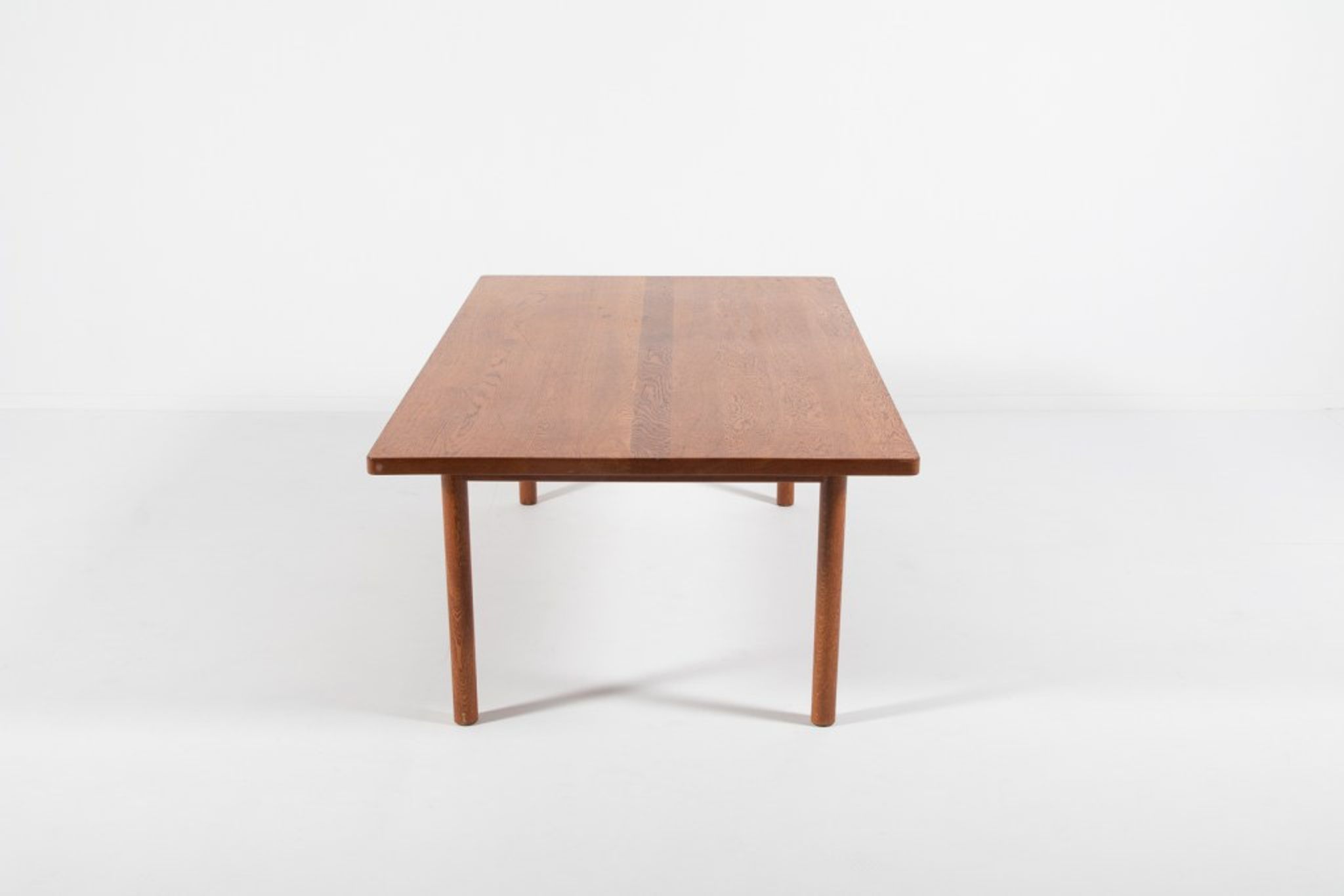Modern Danish solid oak coffee table, 1960s