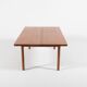 Modern Danish solid oak coffee table, 1960s