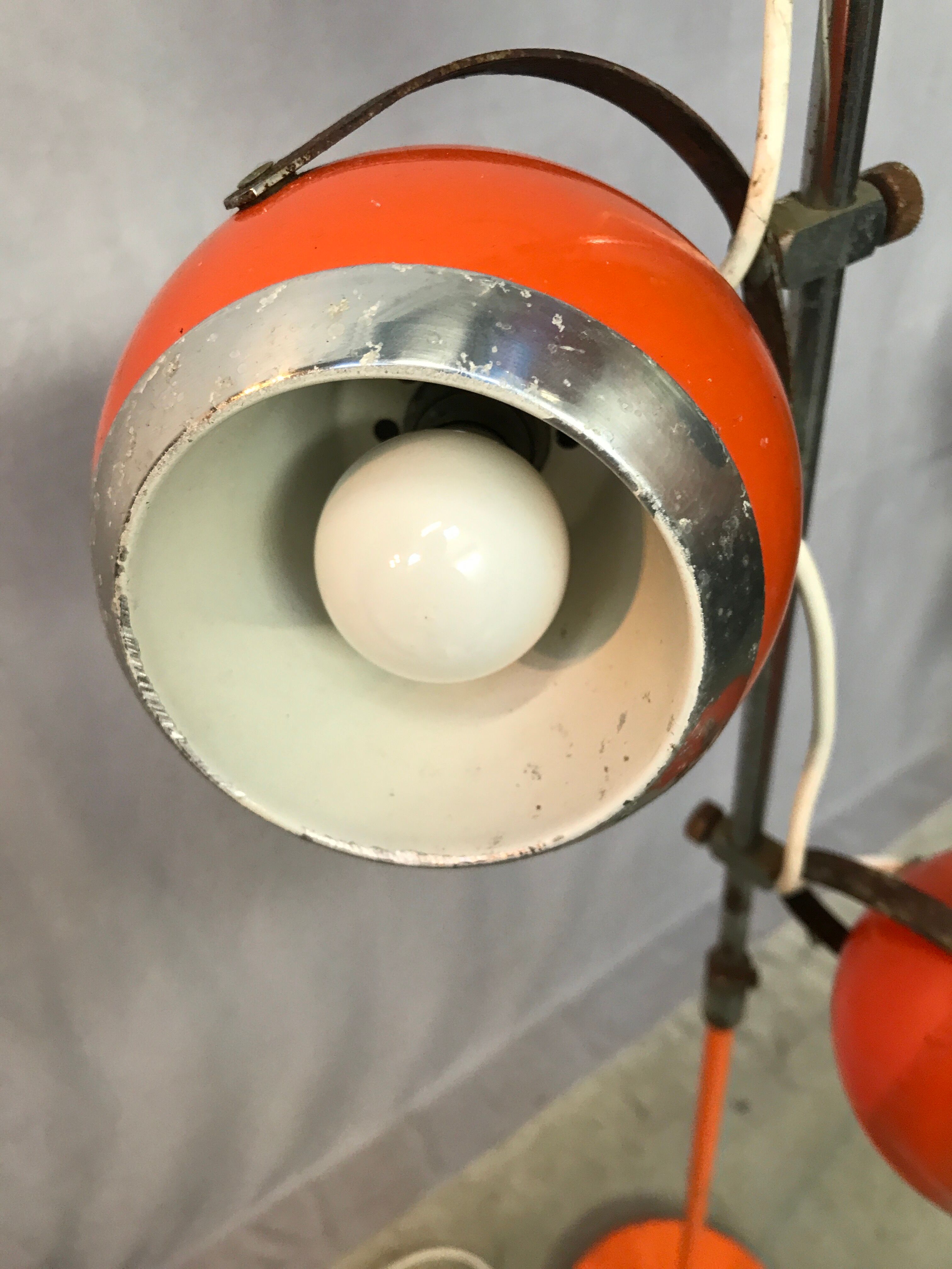 Vintage Eyeball floor lamp