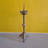 Antique Brass Church Candlestick 19th century