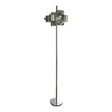 Vintage space age stainless steel floor lamp