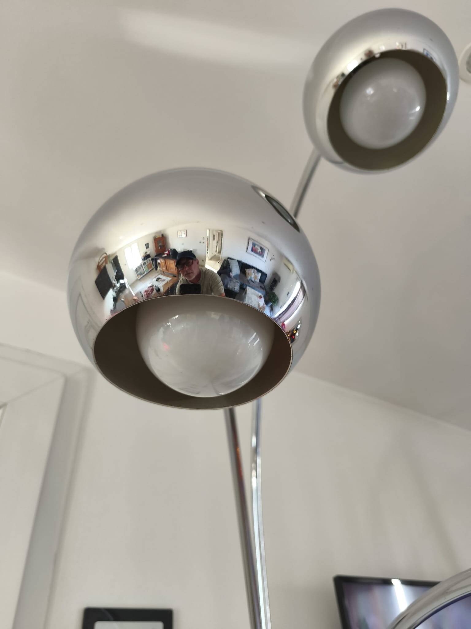 Three-Ball Floor Lamp by Goffredo Reggiani, Italy, 1960