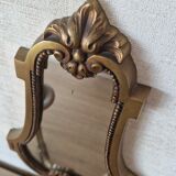 Applique double avec miroir