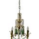 Brass  Crystal Chandelier 1960’s