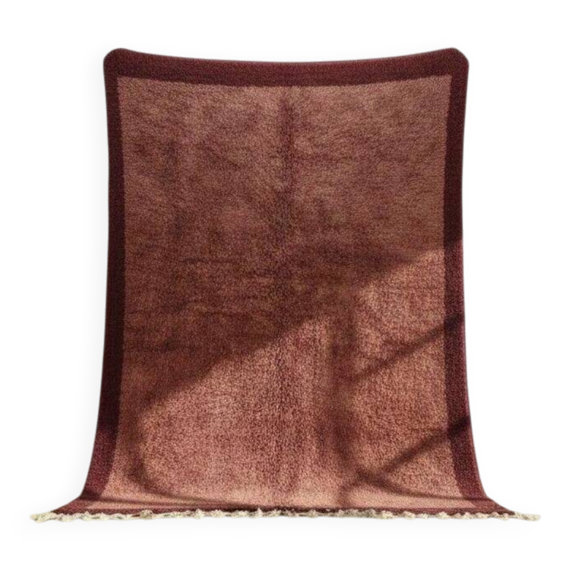 Handmade traditional pure wool rug 2/3 m