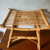 Asian-style rattan stool