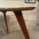 Table basse haricot vintage année 50