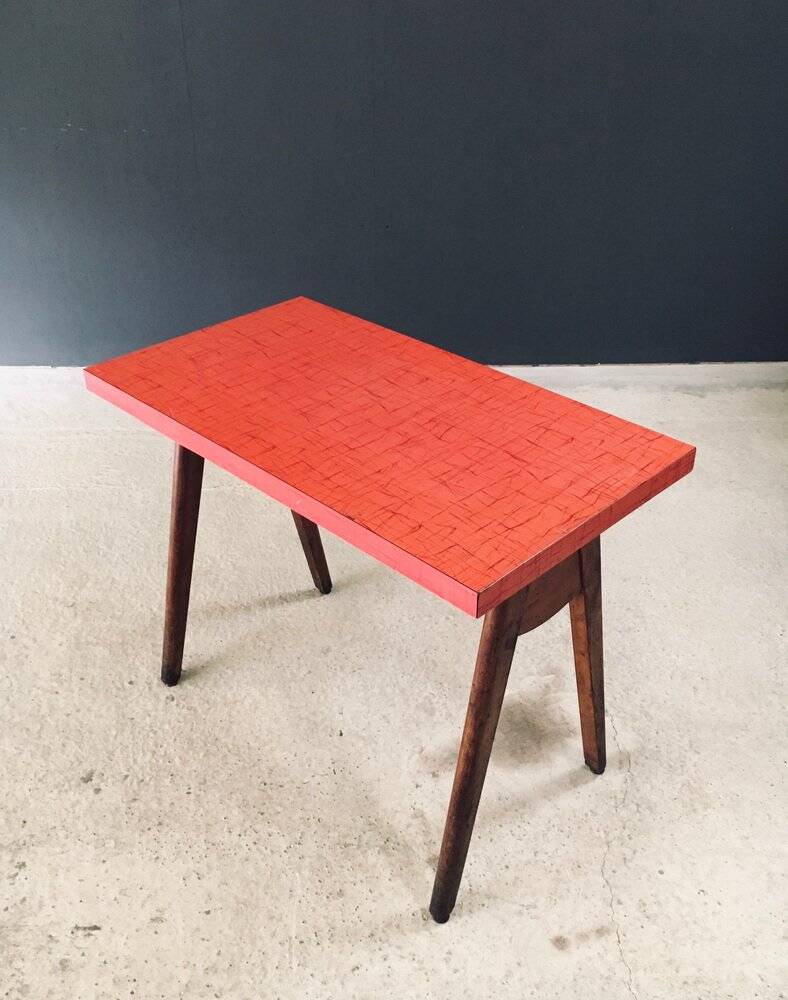 French Reconstruction Bistro Table, 1950s