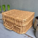 Vintage rattan case
