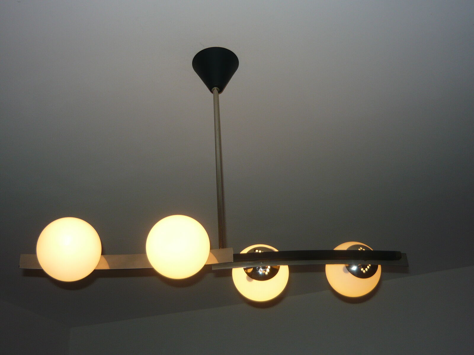 Lustre annees 50/60 vintage 4 feux