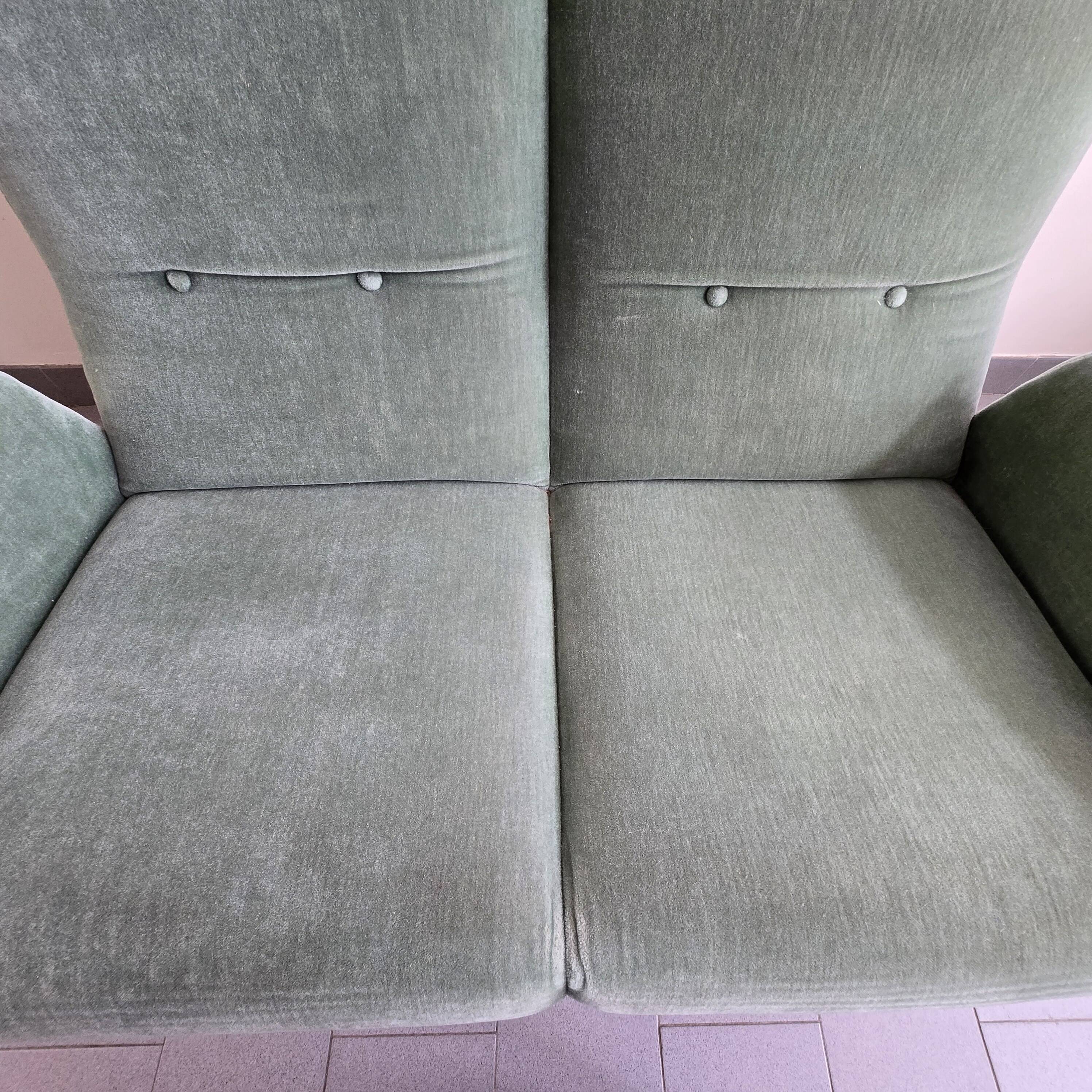 Vintage 2-seater sofa by Louis Paolozzi for Zol, 1950