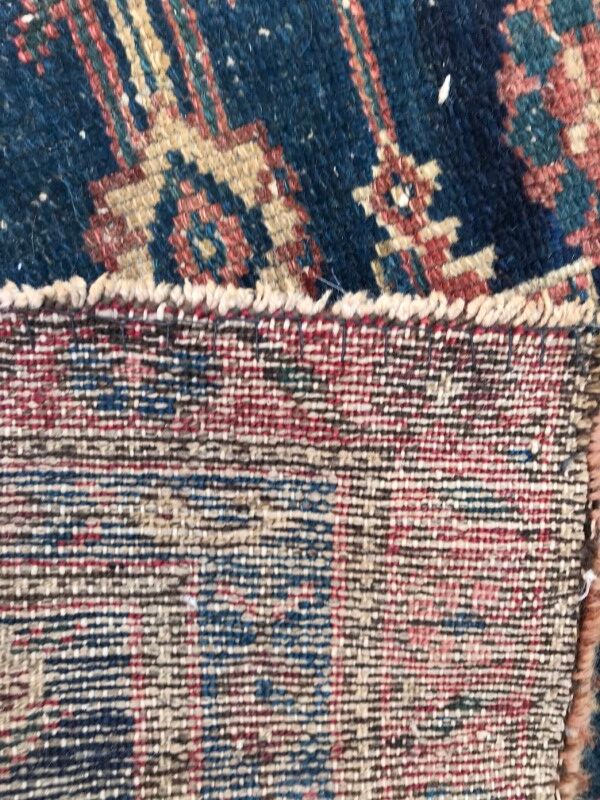 Former carpet Persian Malayer 19th century handmade 94 X 180 CM