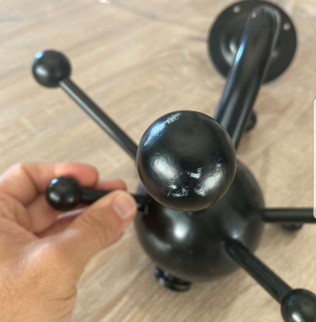 Black Sputnik coat rack