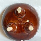 Ceramic tripod cup from accolay signed vintage