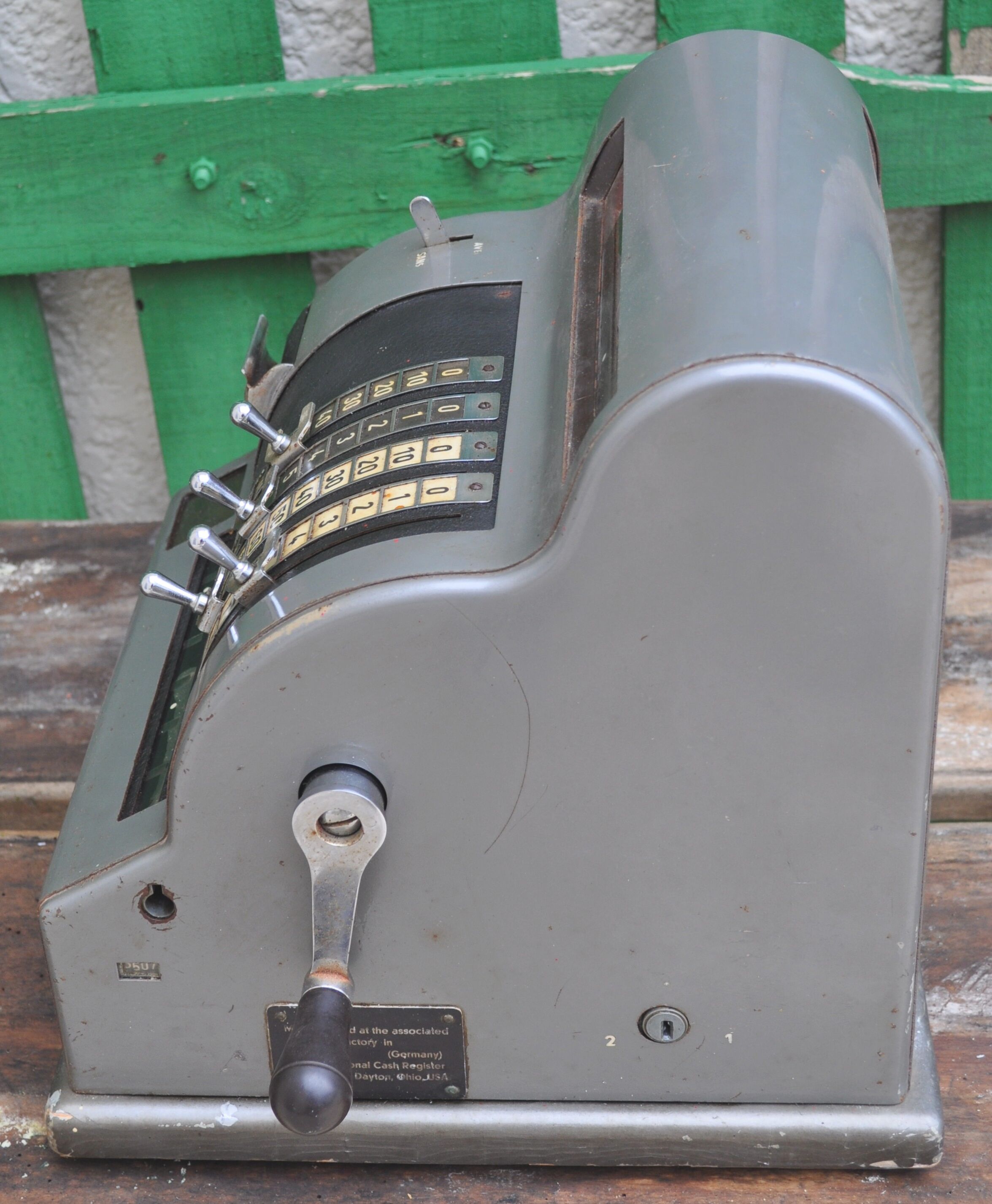 Vintage cash register "national"