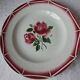 Large round platter, Cibon model, by Digoin Sarreguemines. Vintage