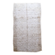 Vintage White Berber Rug - 318 x 180 cm