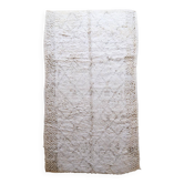 Tapis Blanc Berbère Vintage - 318 x 180 cm