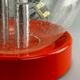 XXL 60s 70s ball lamp light table lamp space age design glass metal