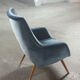 Fauteuil sculpturale organique années 50 60