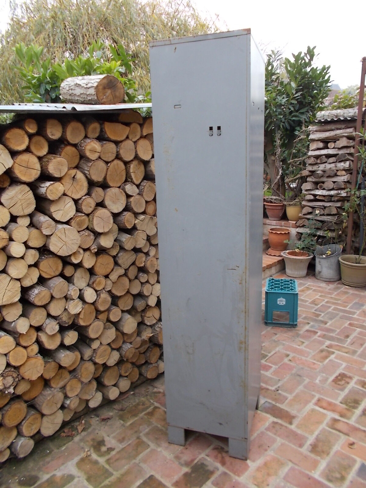 Armoire vestiaire en fer Selency