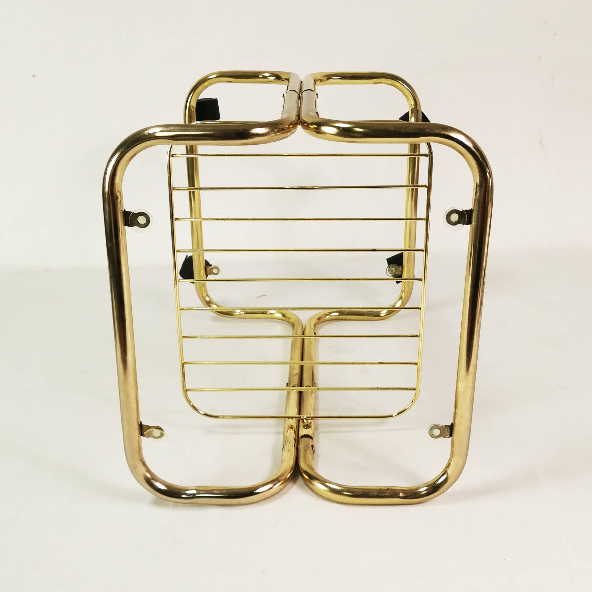 Modernistyczny, mobilny stolik pomocniczy, Niemcy, lata 70