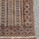 handwoven Turkmen carpet