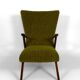 Wingback armchair, Modernist design 1960s – Rare original piece