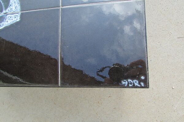 Square coffee table signed adri