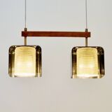 Mid-Century Scandinavian Glass Ceiling Light by C. Fagerlund for Orrefors