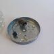 Vintage round ceiling light - Moulded glass - 1960