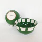 Grand bol - SOL bordure vert