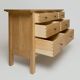 Commode 7 tiroirs en chêne massif
