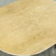 Sculptural Italian travertine coffee table, 1980s