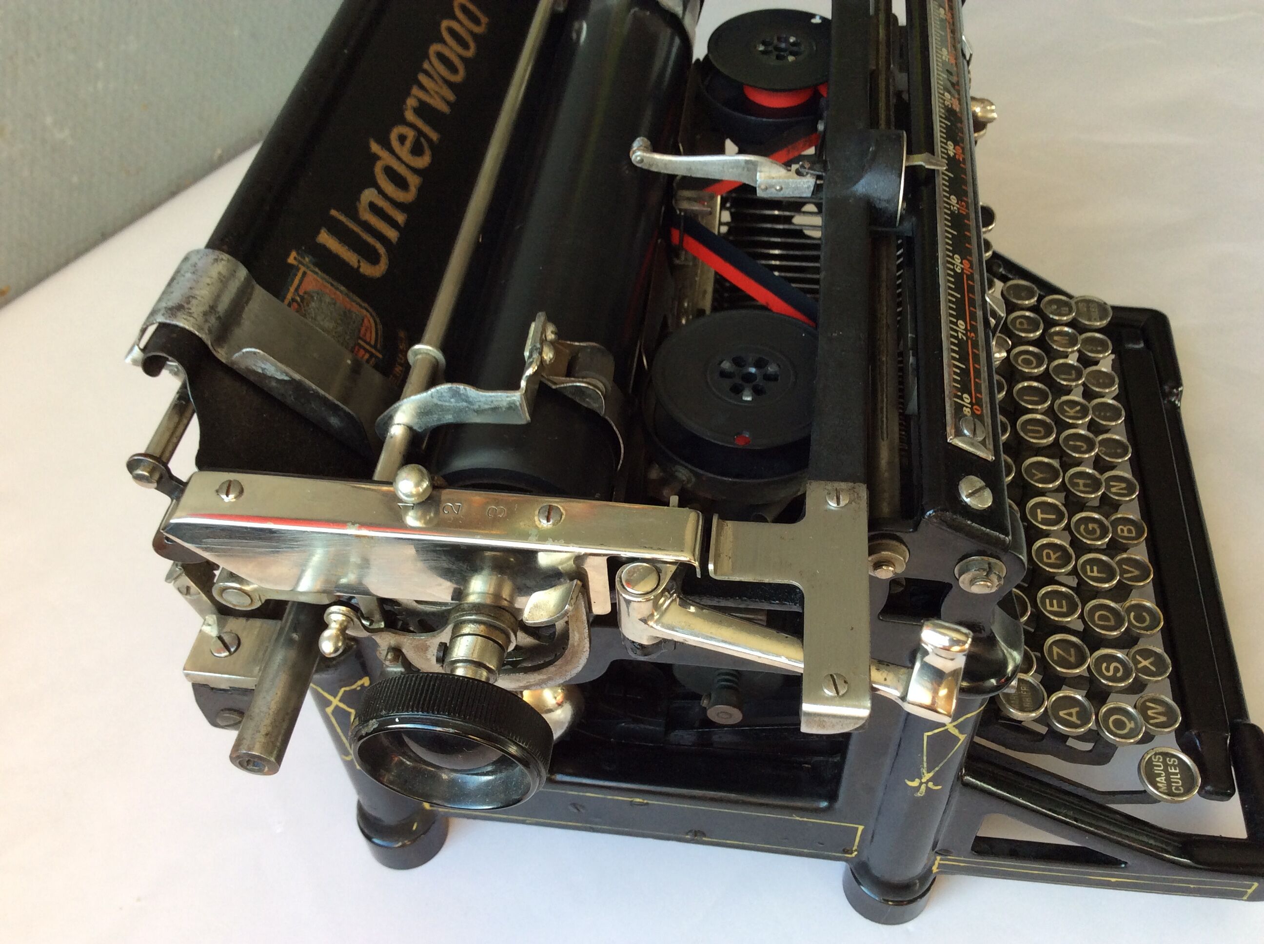 Old Underwood typewriter