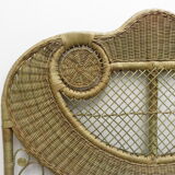 Bedhead rattan peacock