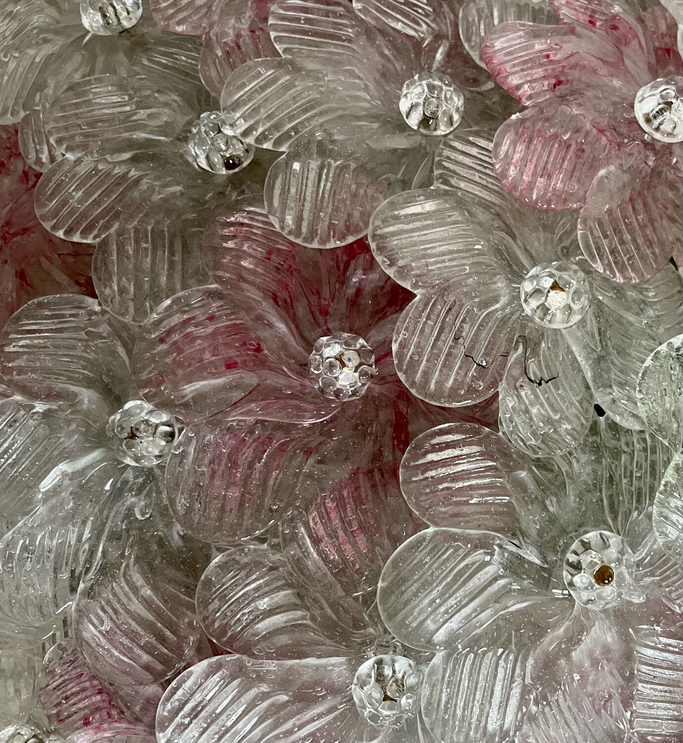 Murano glass ceiling light 53cm