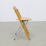 4x Postmodern Folding Chair by Ruud-Jan Kokke for Kembo, 1980s