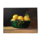 Oil painting on canvas still life "Lemons"