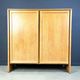 Vintage Belgian oak cabinet, 1970s