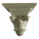Carved wooden wall bracket