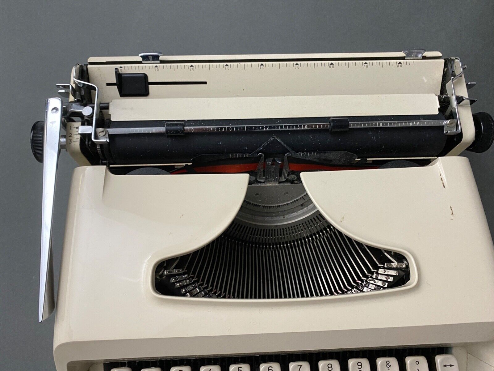 Old writer Remington monarch deluxe 1970
