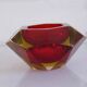 Murano glass ashtray by Flavio Poli